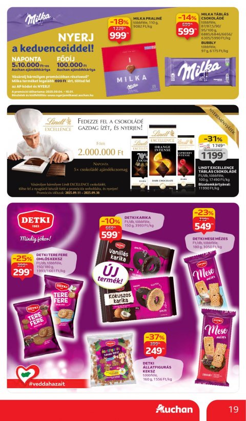 AUCHAN Hipermarket akciós újság