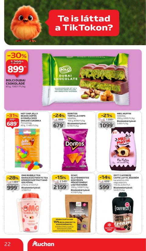 AUCHAN Hipermarket akciós újság