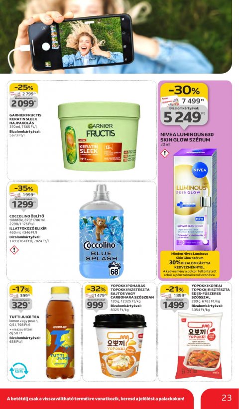 AUCHAN Hipermarket akciós újság
