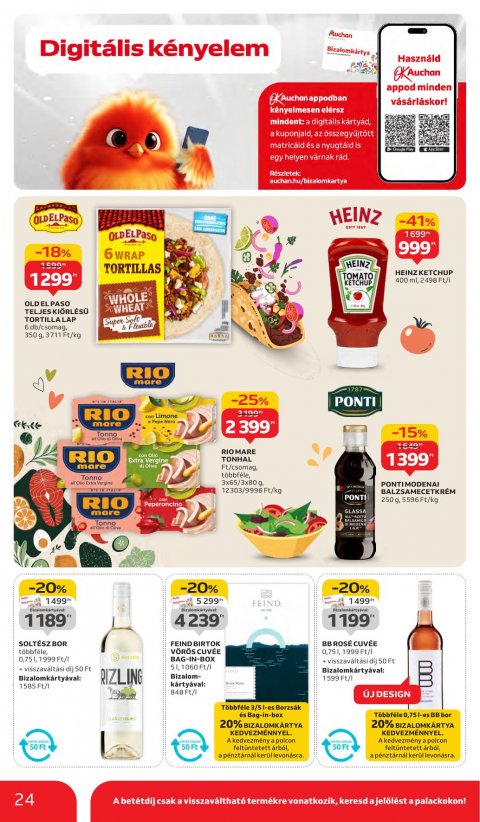 AUCHAN Hipermarket akciós újság