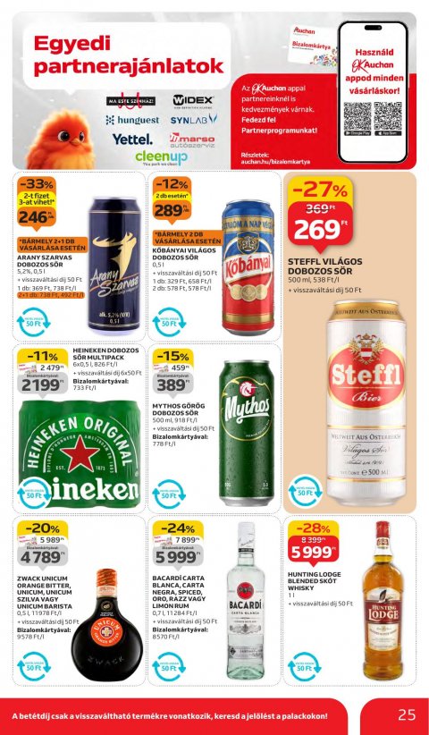 AUCHAN Hipermarket akciós újság