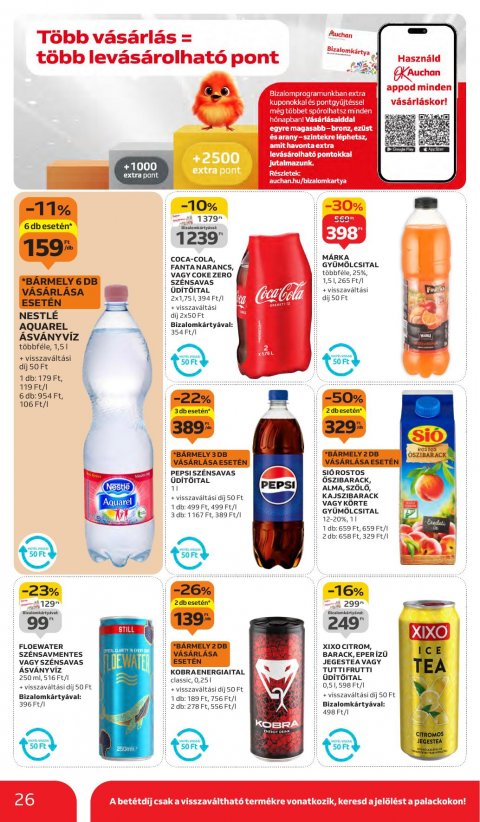AUCHAN Hipermarket akciós újság