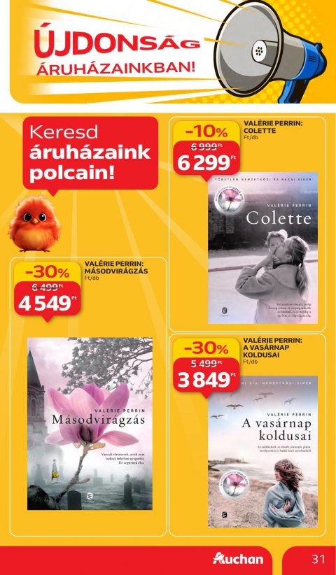 AUCHAN Hipermarket akciós újság