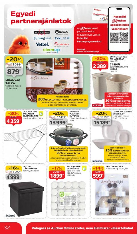 AUCHAN Hipermarket akciós újság