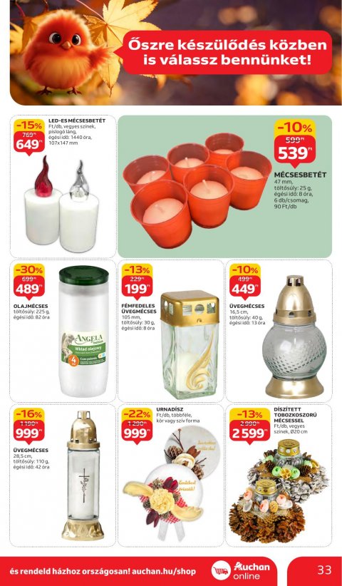 AUCHAN Hipermarket akciós újság