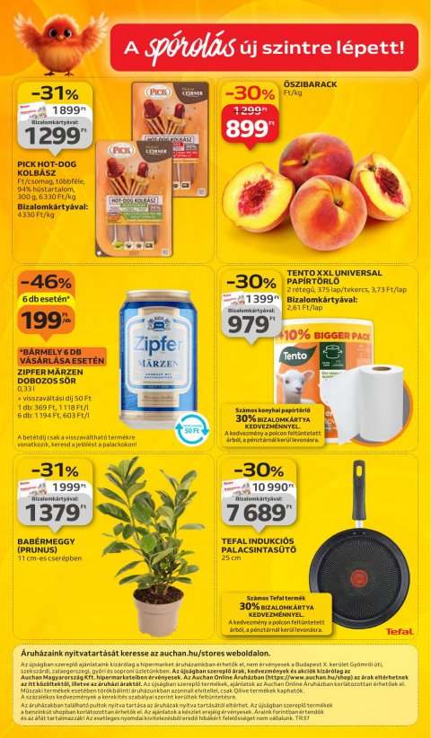 AUCHAN Hipermarket akciós újság