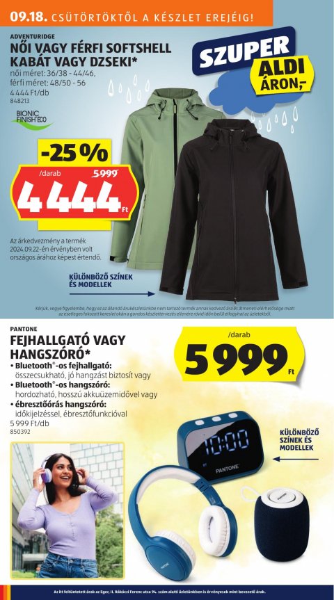 ALDI akciós újság