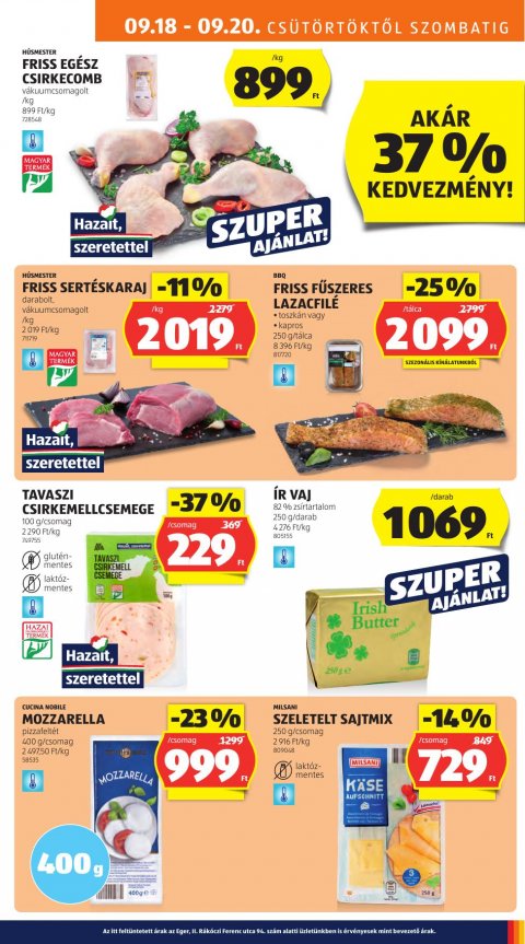 ALDI akciós újság