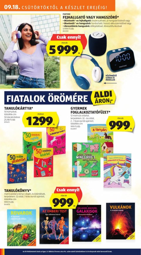 ALDI akciós újság