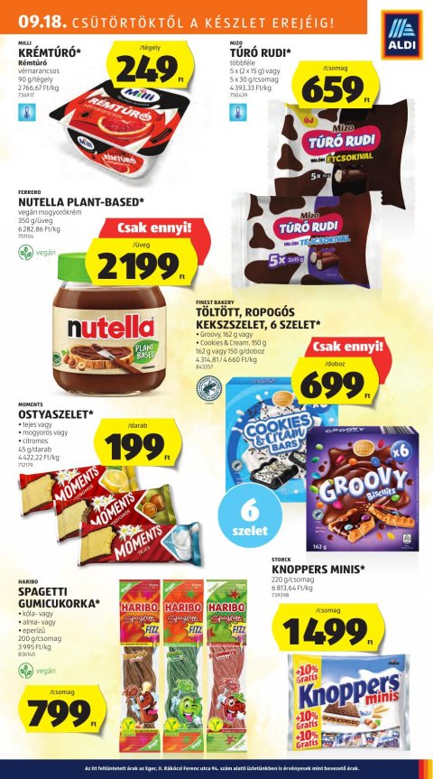 ALDI akciós újság