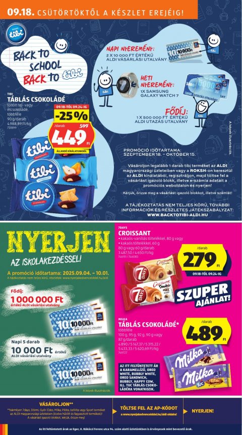 ALDI akciós újság