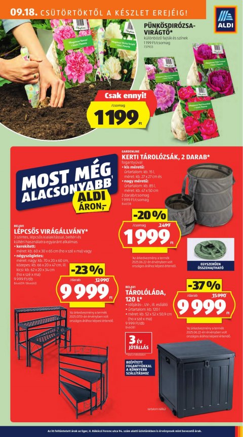ALDI akciós újság