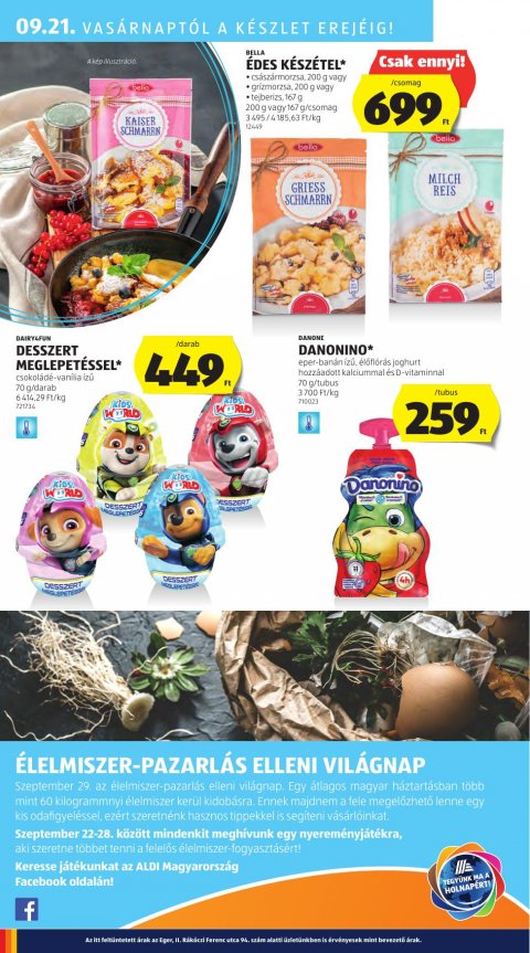 ALDI akciós újság
