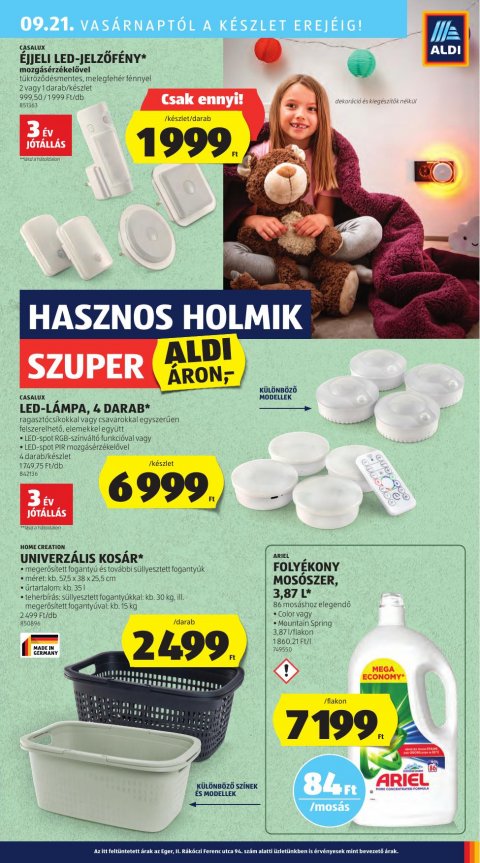 ALDI akciós újság