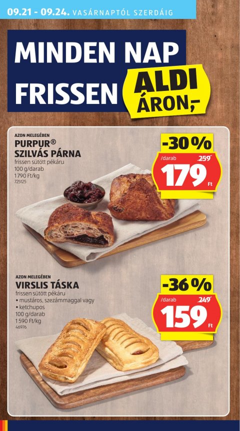 ALDI akciós újság