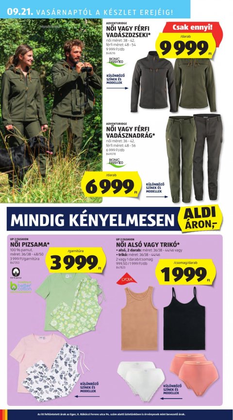 ALDI akciós újság
