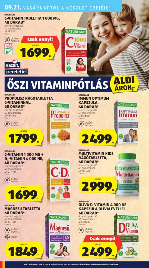 ALDI akciós újság