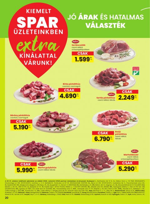 SPAR Extra akciós újság od 18. 9. 2025 do 24. 9. 2025