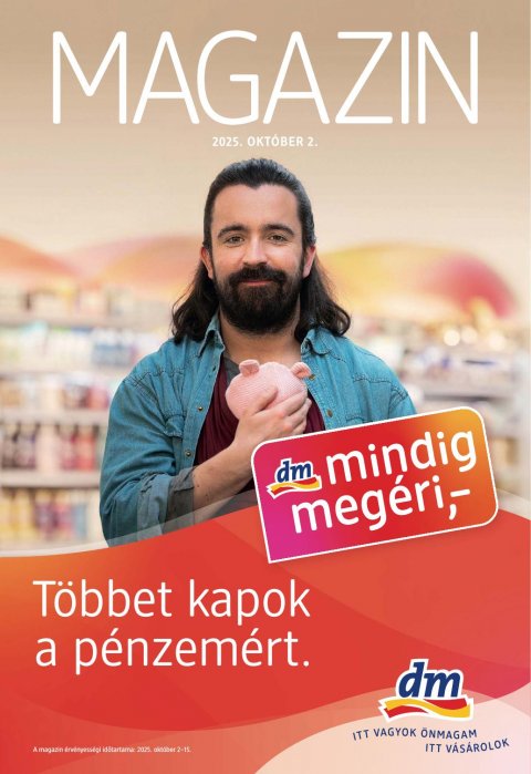 DM DROGERIE MARKT akciós újság od 2. 10. 2025 do 15. 10. 2025