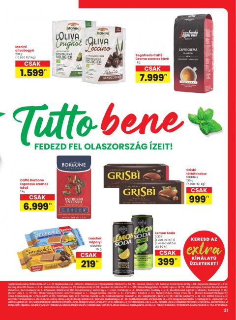 SPAR Extra akciós újság