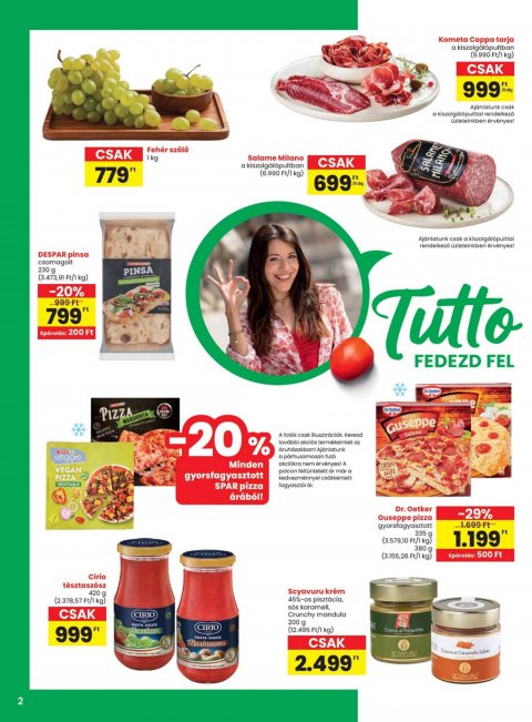 SPAR akciós újság