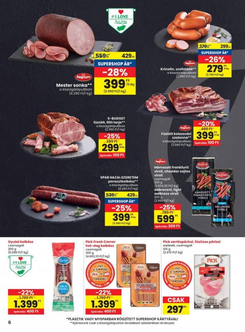 SPAR akciós újság