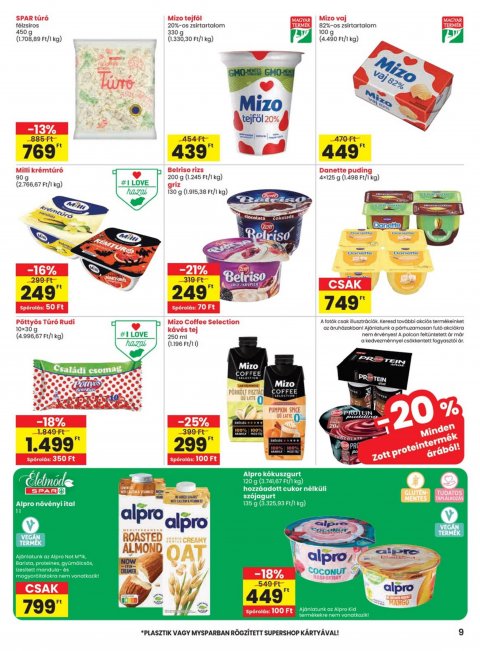 SPAR akciós újság