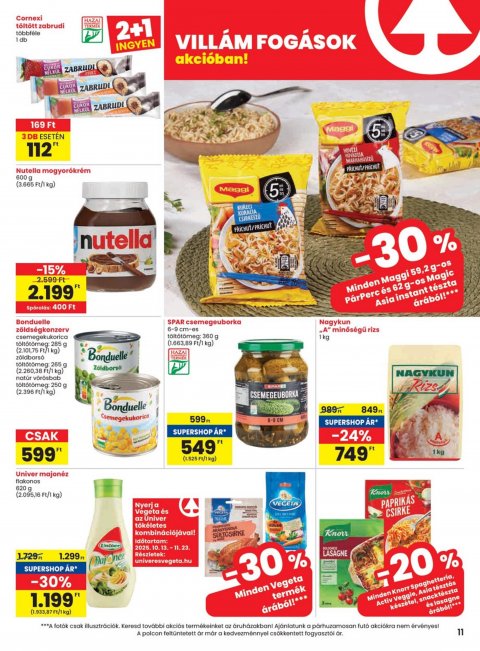 SPAR akciós újság
