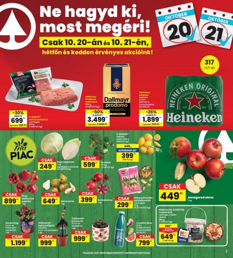 INTERSPAR akciós újság