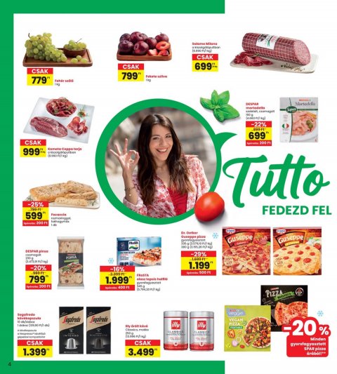 INTERSPAR akciós újság