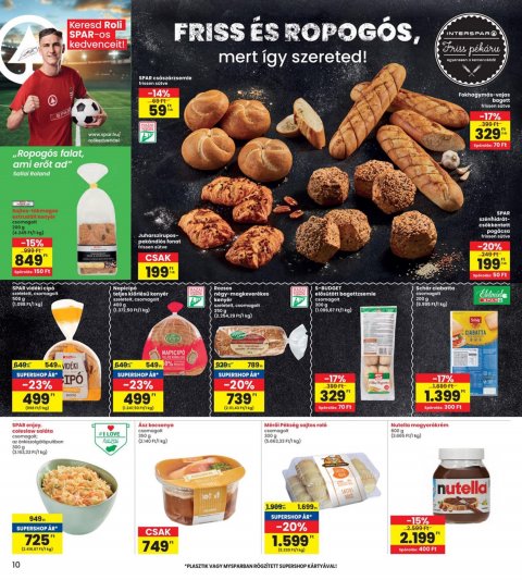 INTERSPAR akciós újság