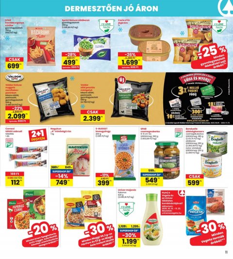 INTERSPAR akciós újság