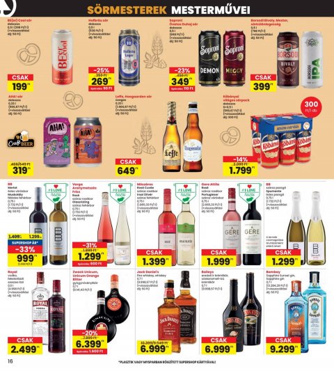 INTERSPAR akciós újság