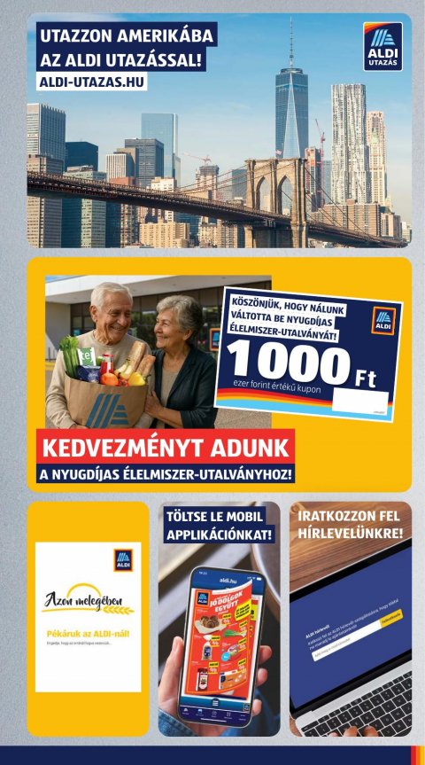 ALDI akciós újság