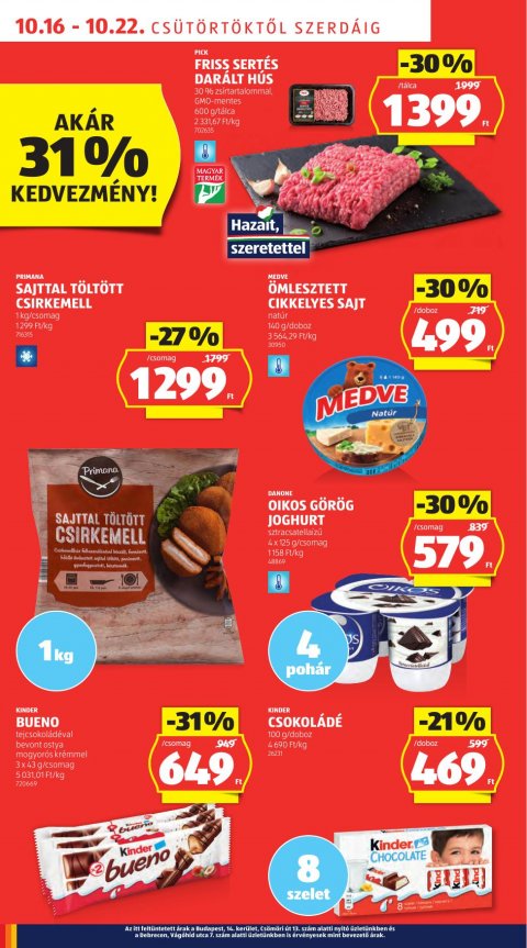 ALDI akciós újság