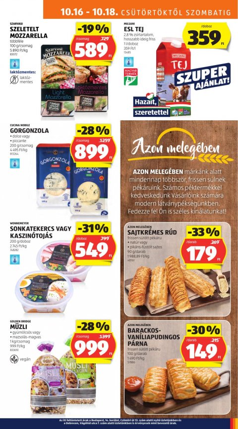 ALDI akciós újság