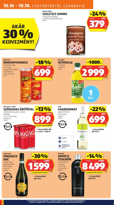 ALDI akciós újság