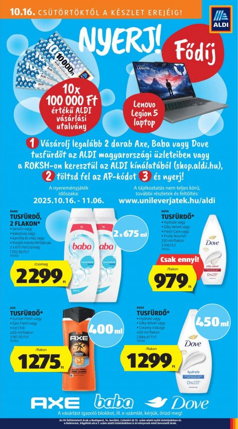 ALDI akciós újság