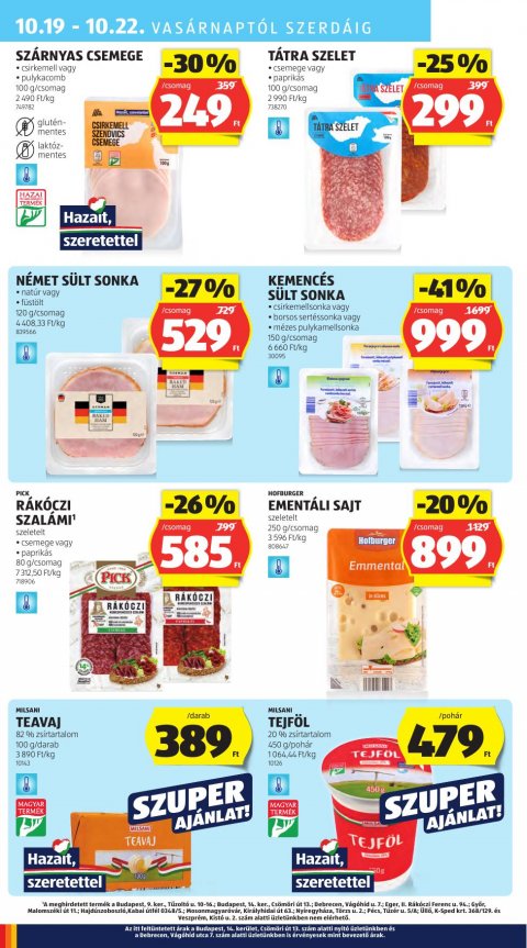 ALDI akciós újság
