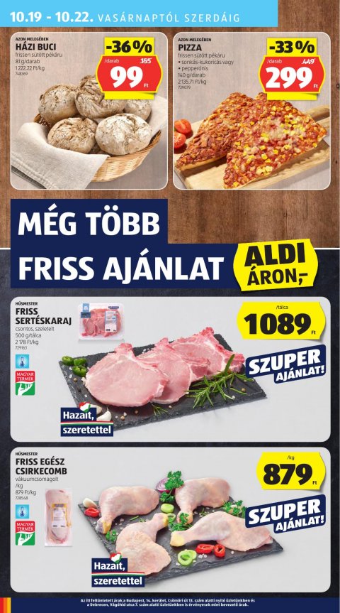 ALDI akciós újság