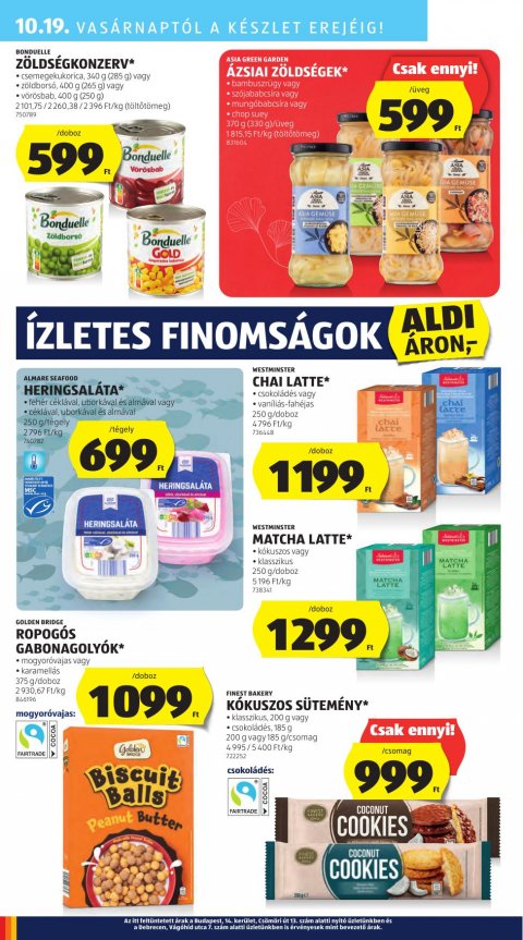 ALDI akciós újság