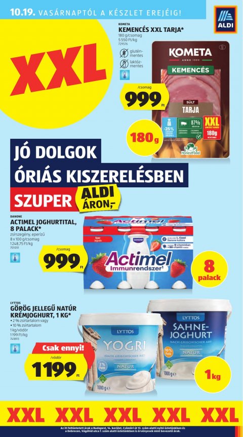 ALDI akciós újság