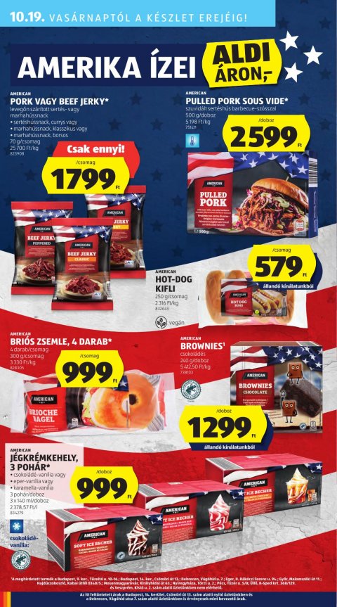 ALDI akciós újság