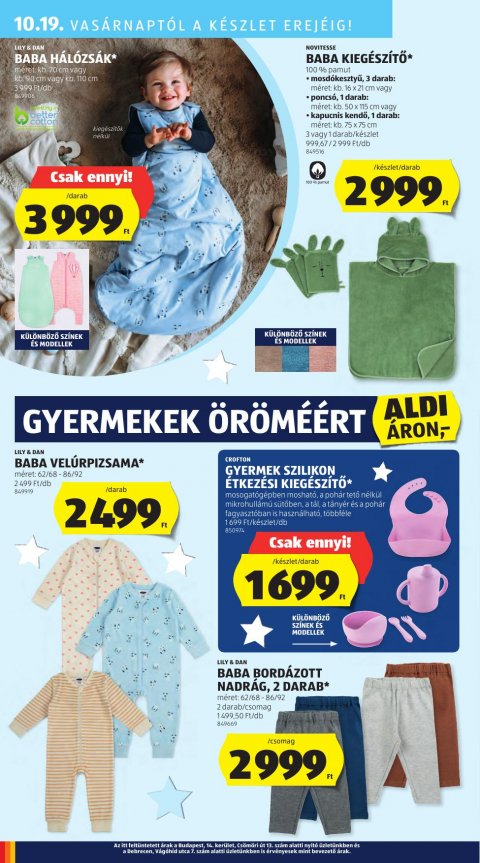 ALDI akciós újság