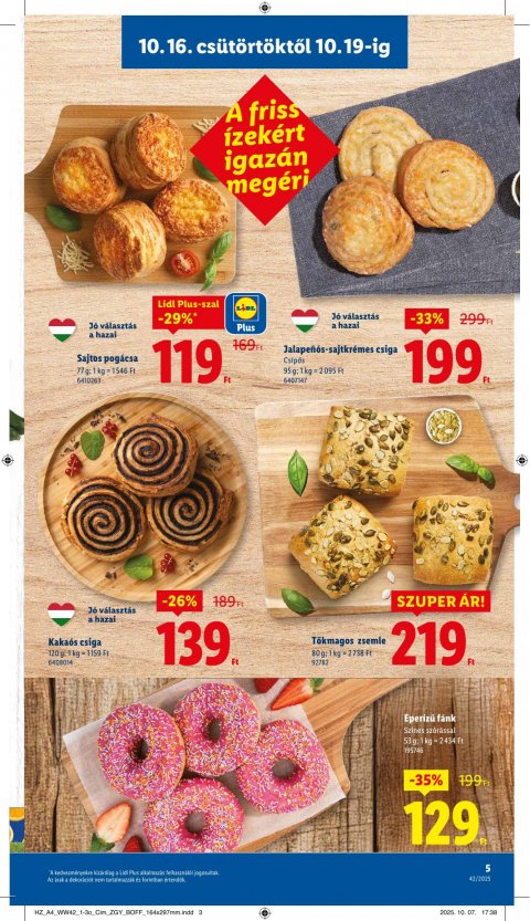 LIDL akciós újság