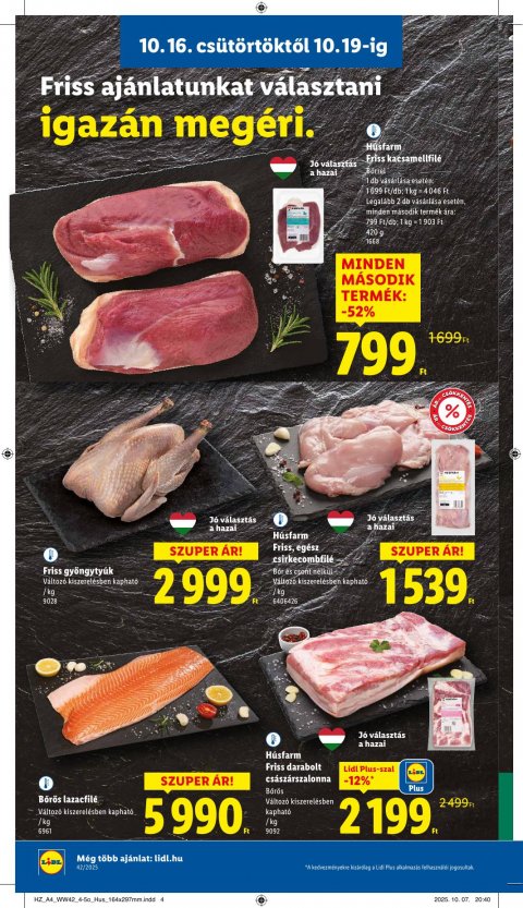 LIDL akciós újság