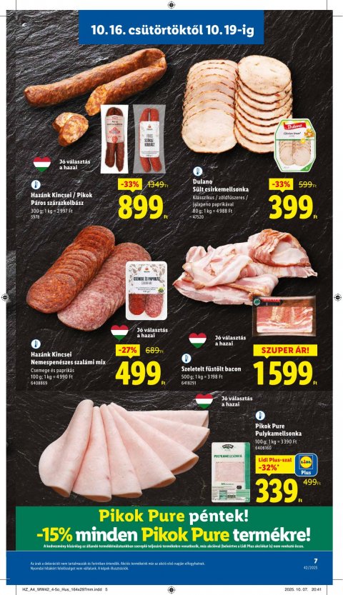 LIDL akciós újság