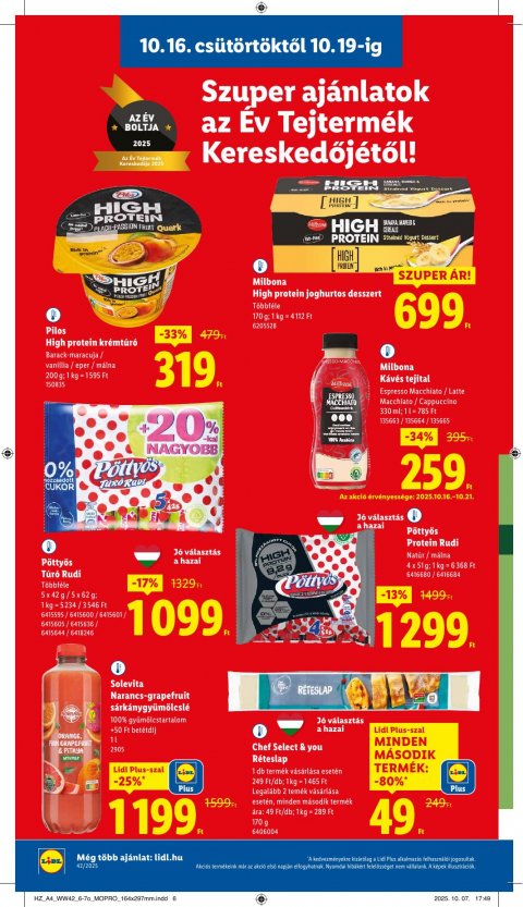 LIDL akciós újság