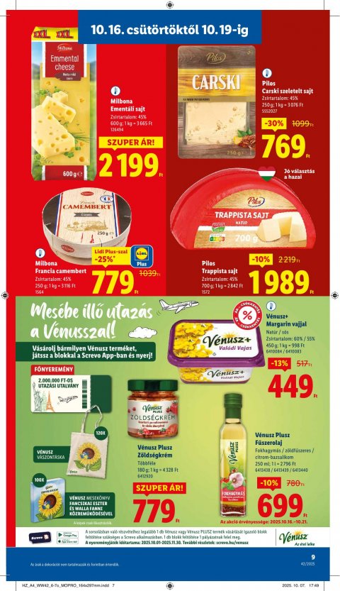 LIDL akciós újság