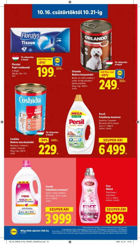 LIDL akciós újság